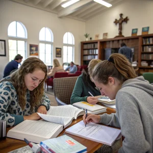 Learners using national exam practice resources